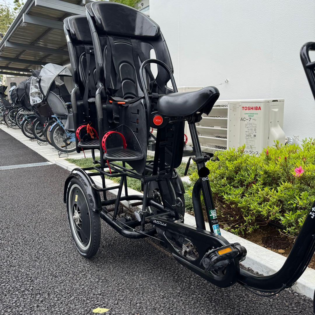 ふたごじてんしゃ 送料込み　非電動