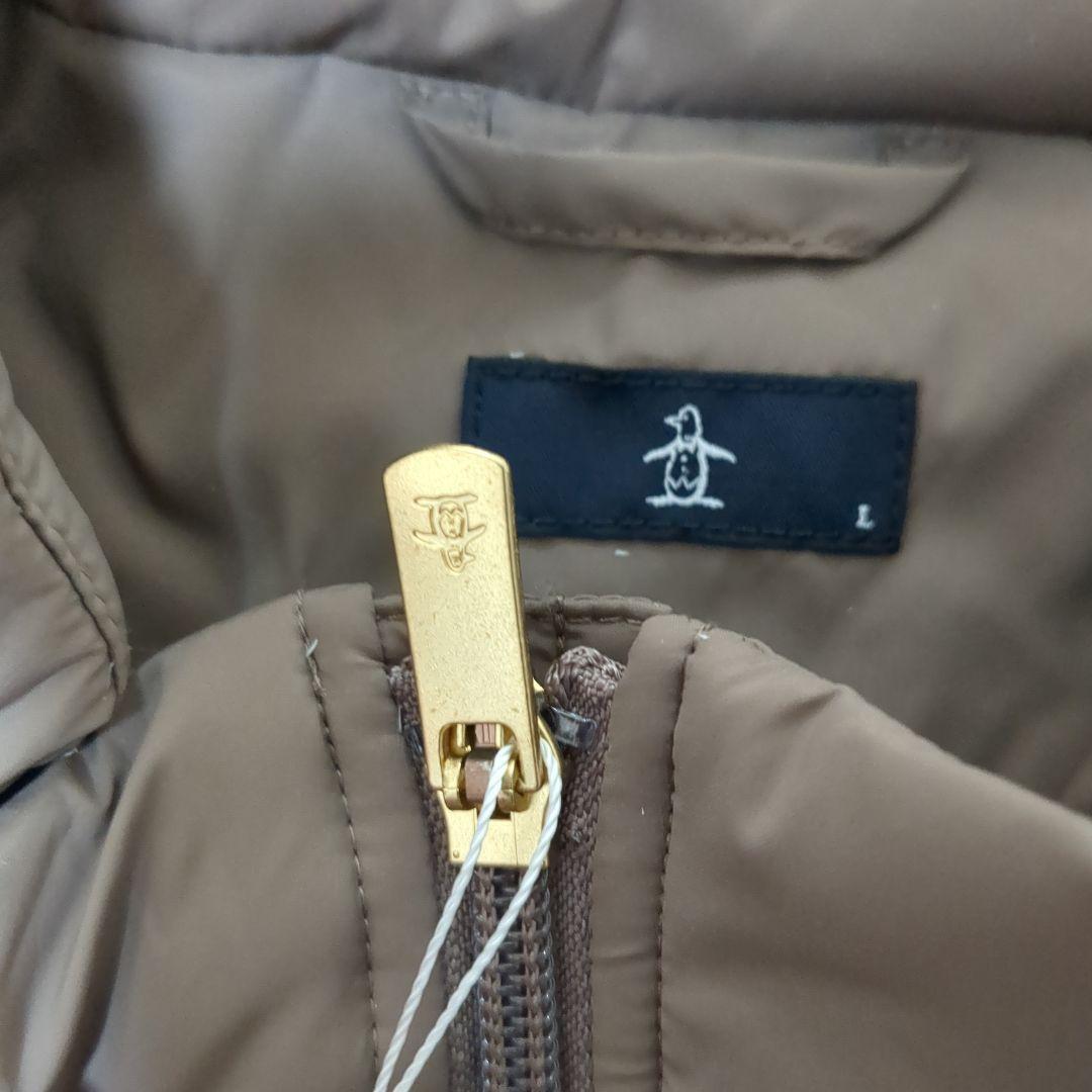 新品マンシングウェアMunsingwearストレッチ裏キルティング前開きブルゾン