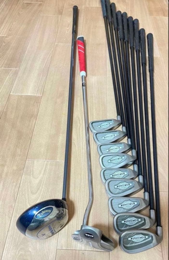Callaway キャディバッグ　ゴルフクラブセット 11本