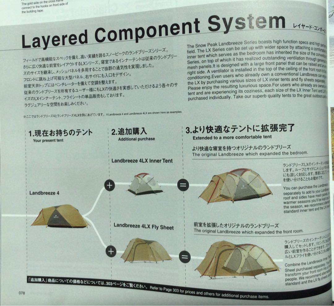 希少ランドブリーズ3LX&3GY sdy-003&sd-503gy スノーピーク