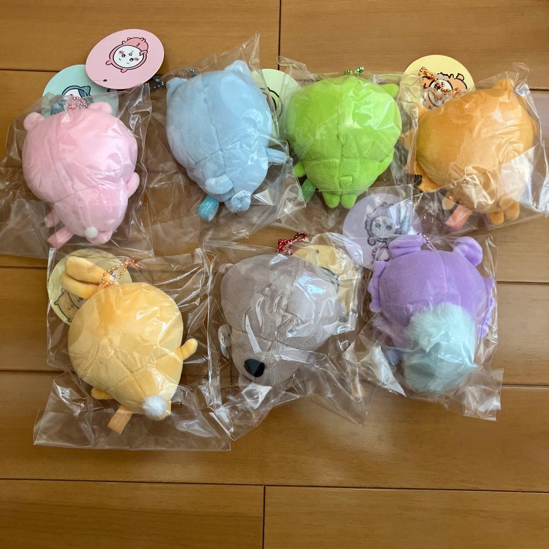 ちいかわ　パジャマパーティーなぷちミニマスコット　全７種セット　新品タグ付き