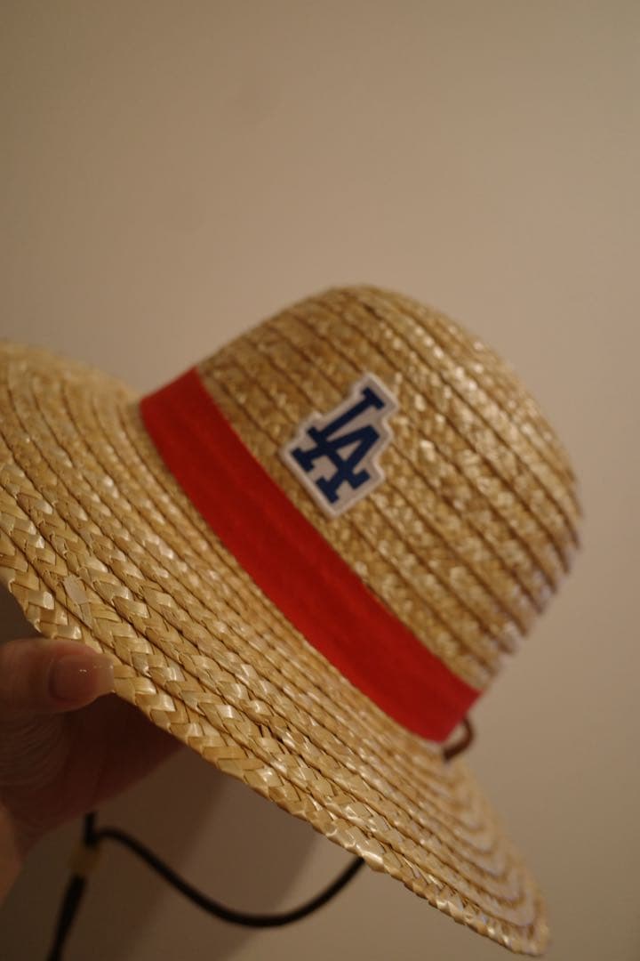 新品！ドジャース✖️ワンピースコラボ麦わら帽子