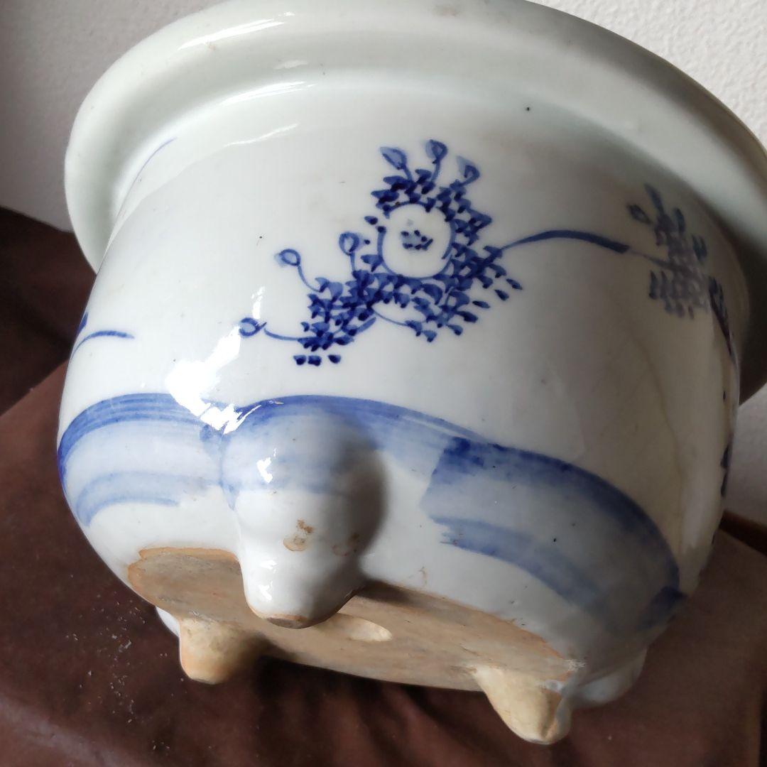 三足植木鉢