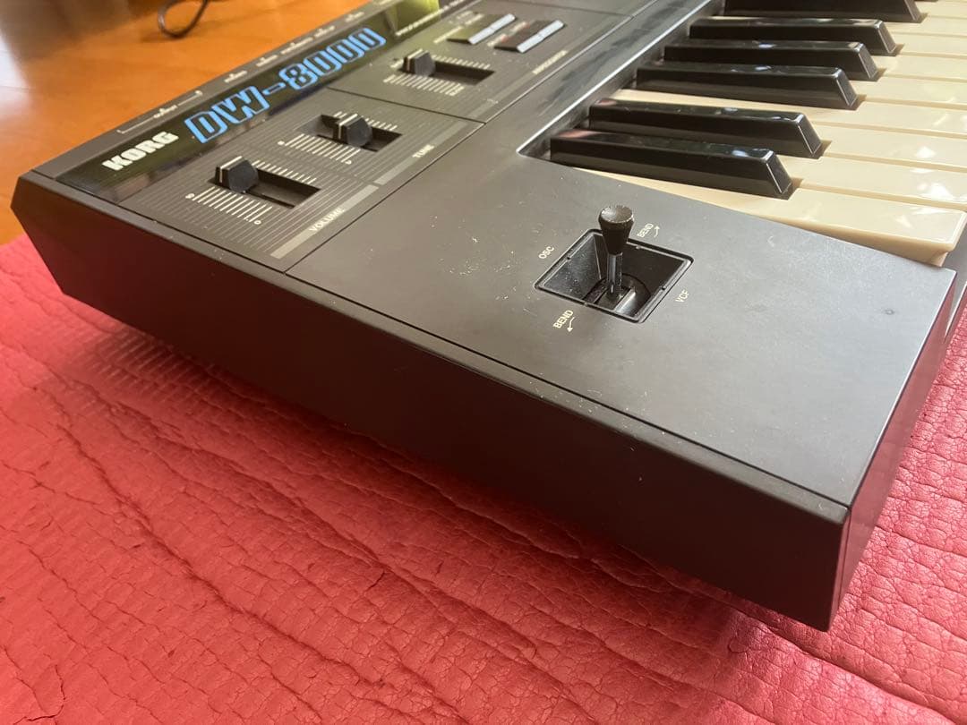 DW-8000 シンセサイザー 動作品(電池交換済み)ファクトリーパッチ適用済み