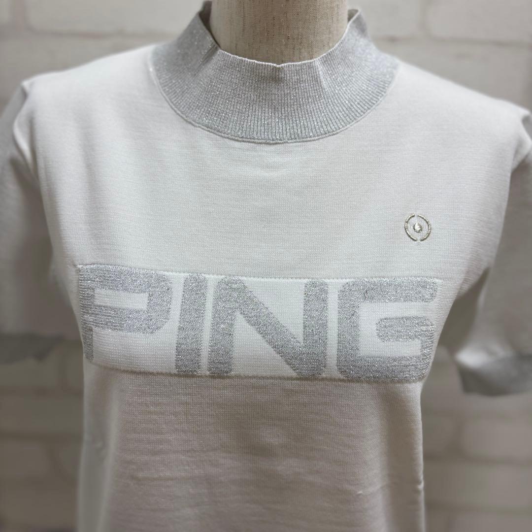 ★美品★ PING ゴルフウェア レディース Lサイズ 半袖 シャツ