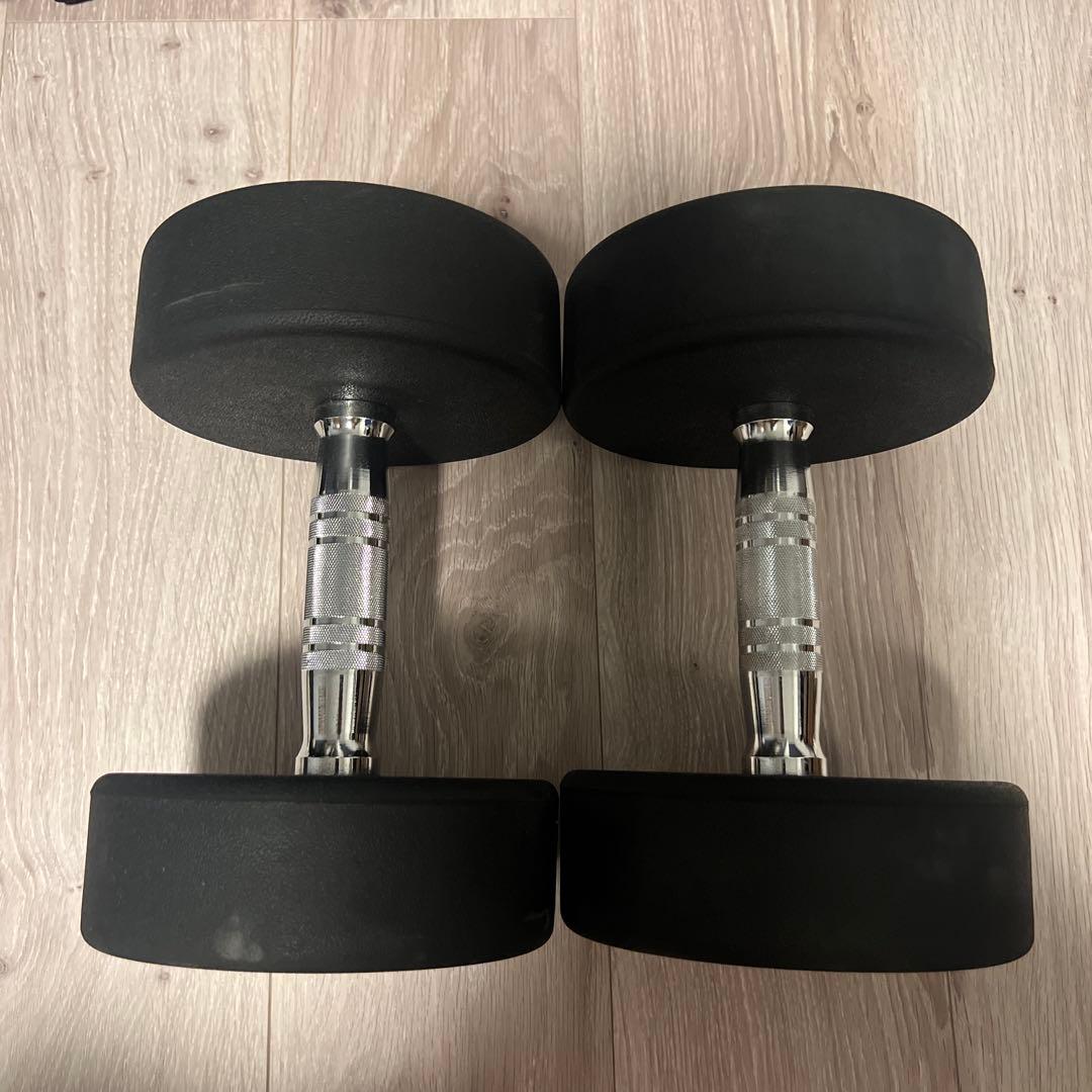 アイロテック ラバーダンベル 16kg 2個セット