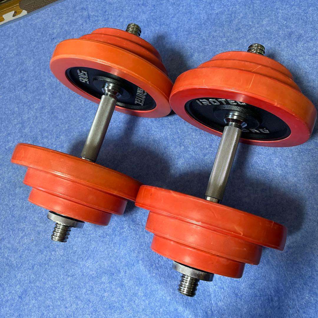 セット購入必須　iROTEC ダンベルセット 合計40kg ②