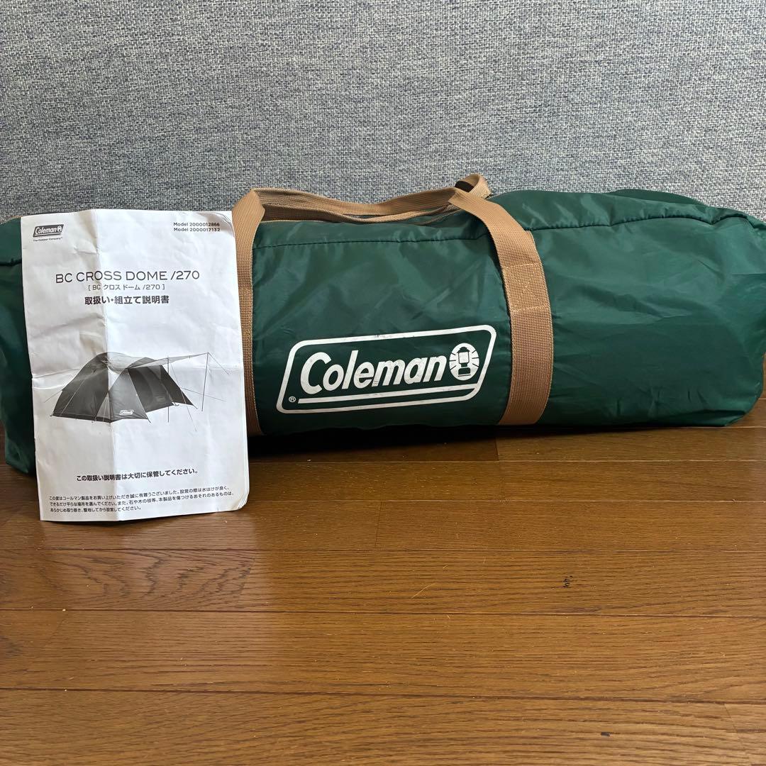 ✨️極美品✨️Coleman BCクロスドーム/270 キャンプテント