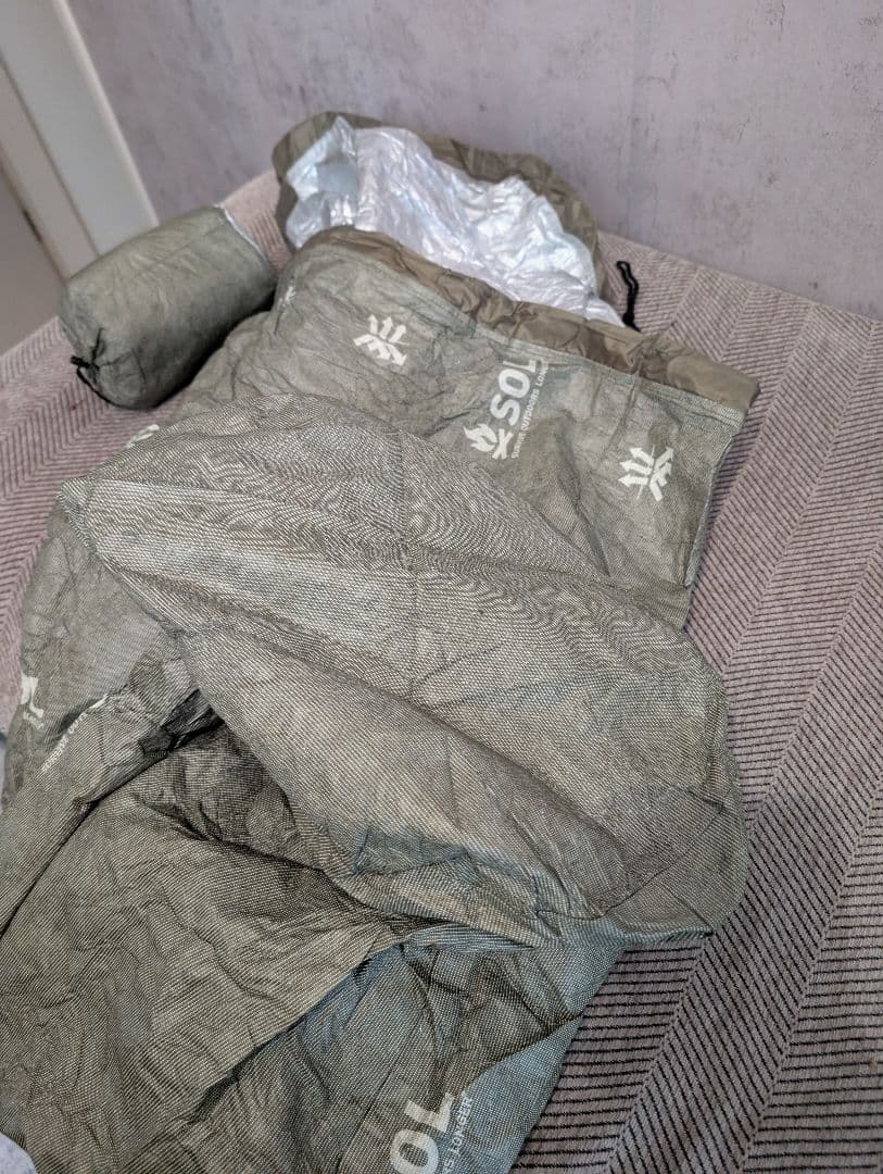 SOL Escape Bivvy 2個セットモンベルニーモMSRコールマン