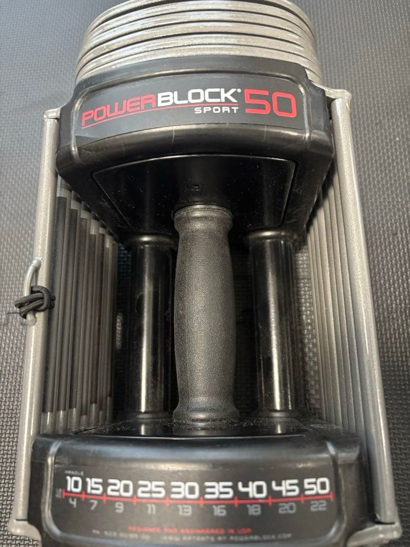 mnt　POWERBLOCK SPORT 50 可変ダンベル　22kg②