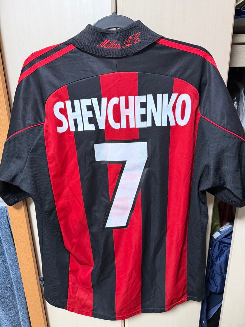 Adidas AC Milan ユニフォーム シェフチェンコ 00~02