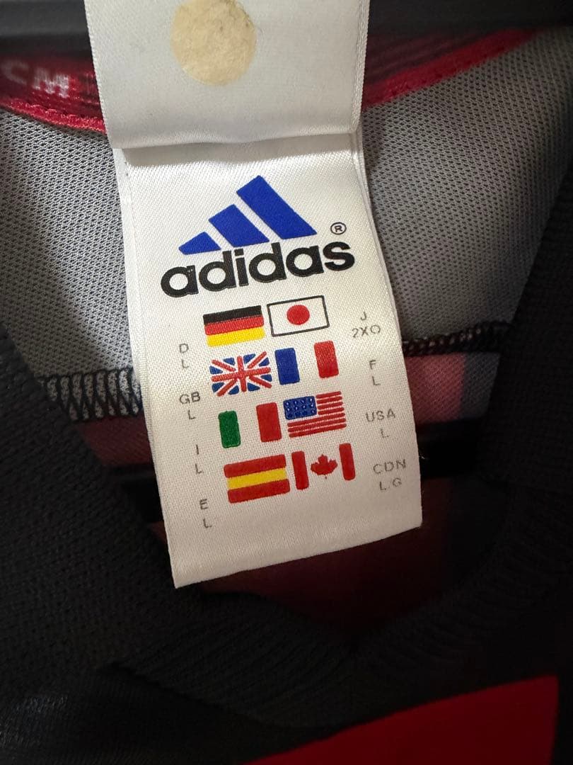 Adidas AC Milan ユニフォーム シェフチェンコ 00~02