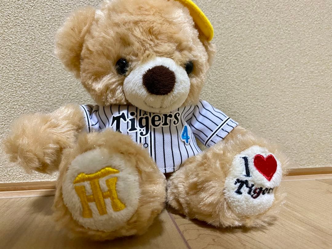 阪神タイガース 熊谷敬宥　缶バッジ 3個＋ぬいぐるみ