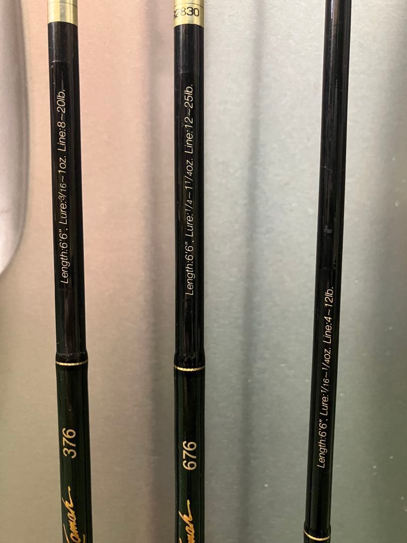 がまかつ　ラグゼカマー　3本セット　中古品