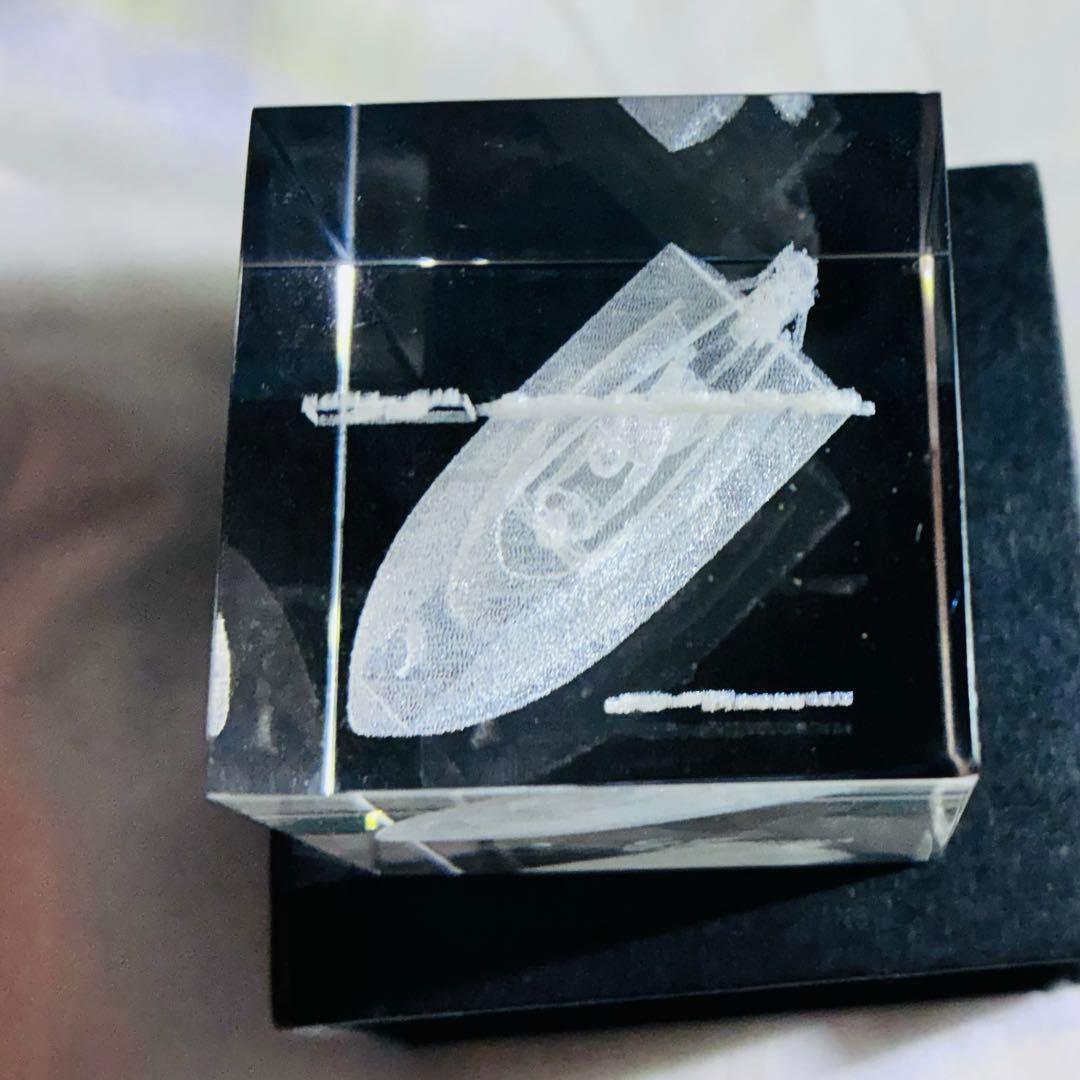 激レア・非売品】ボートレース福岡 第51回全日本選手権 優勝記念 3Dクリスタル