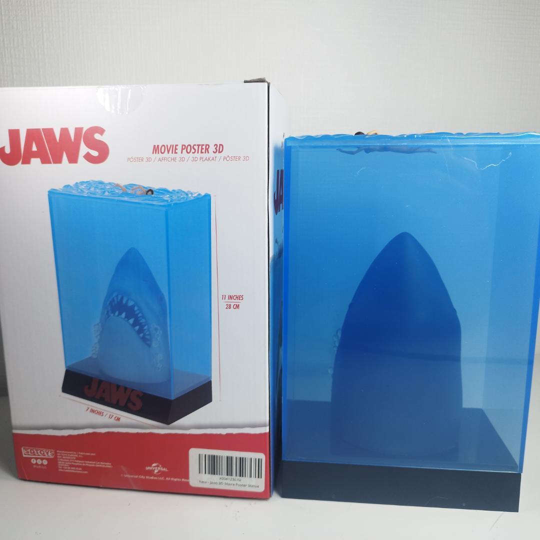 ジョーズ 3D ポスター スタチュー 日本未発売 フィギュア 新品 J I377