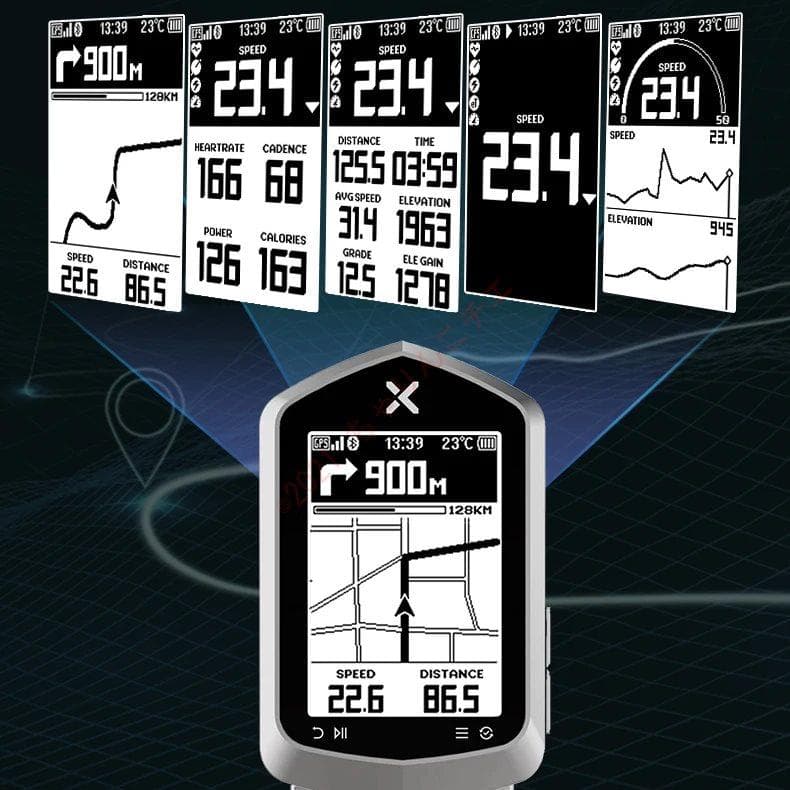 【新品】 GPS ナビ XOSS NAV+ サイクルコンピュータ