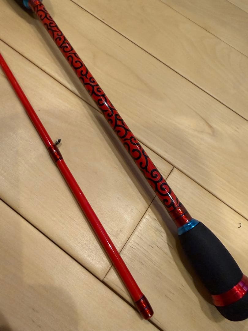 ジークラック　泥棒竿スパイダー　DORO-B610SUL 赤青