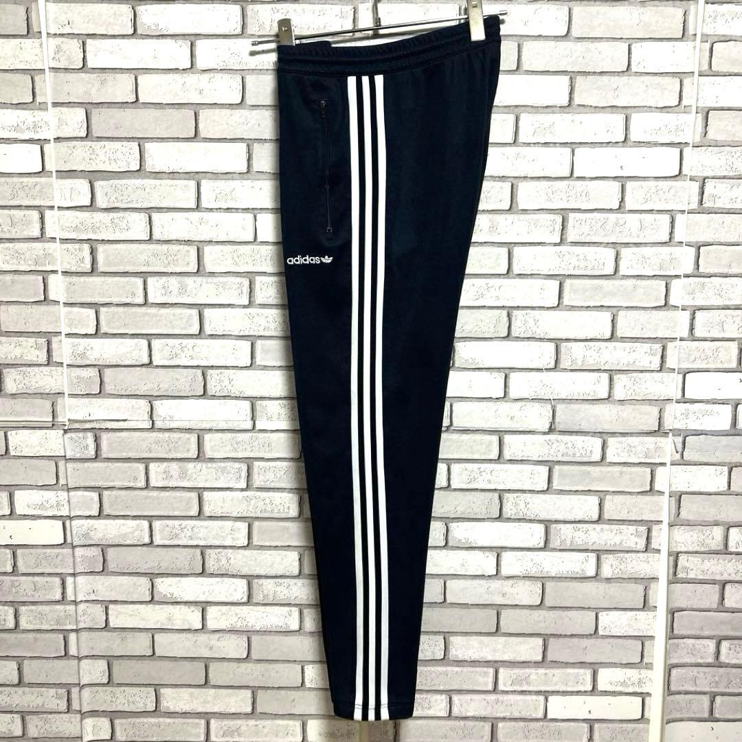 セール《美品》adidas originals☆ジャージパンツ 刺繡ロゴ M 紺