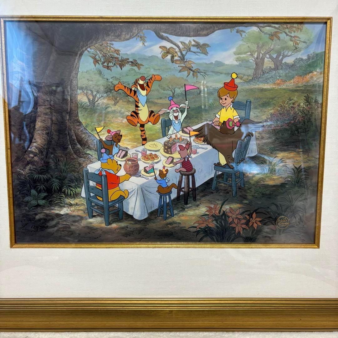 【激レア】Disney ディズニー　セル画　クマのプーさん　限定　入手困難