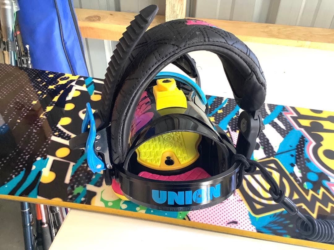 [z921]Union Jewel スノーボード バインディング付き