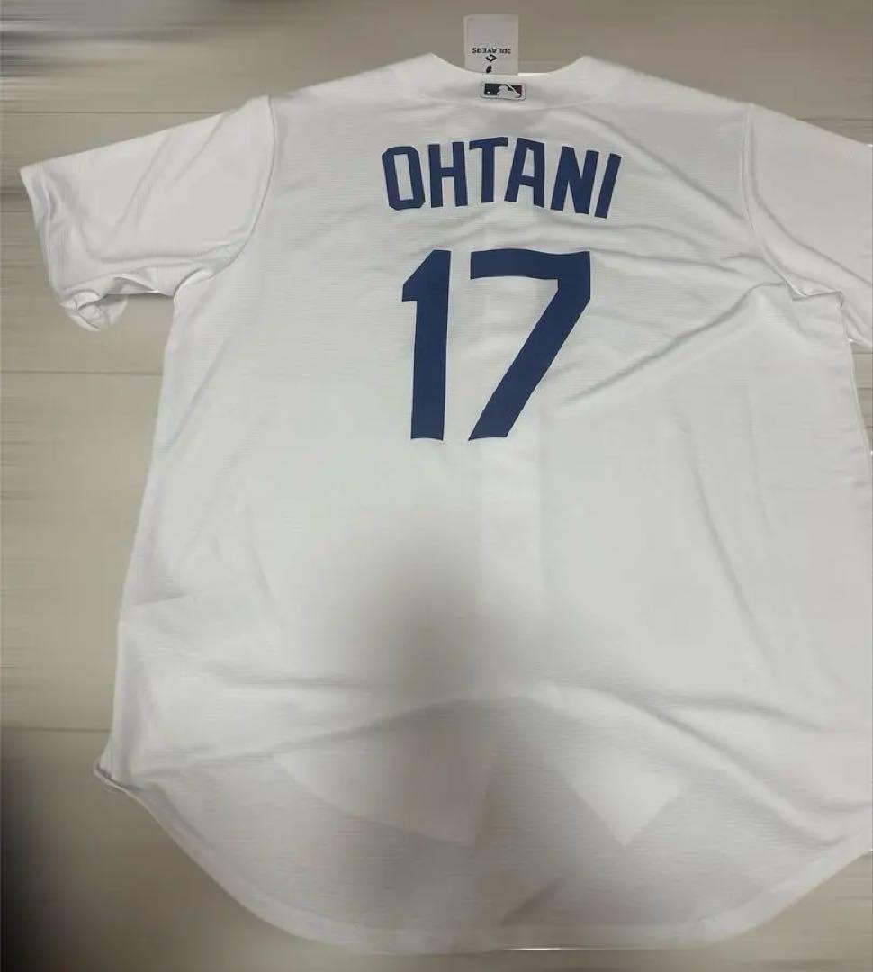 ［新品】ドジャース ユニフォーム　大谷翔平 NIKEユニフォームL サイズ