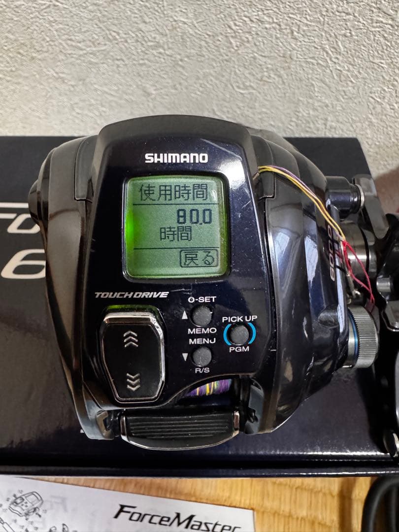 SHIMANO シマノ　フォースマスター600DH電動リール　美品