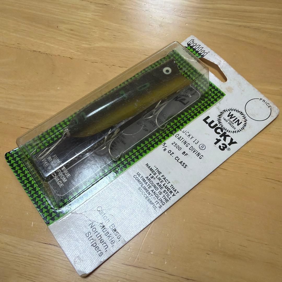 ルアー・フライ Heddon Lucky13 & Chugger Jr BF set
