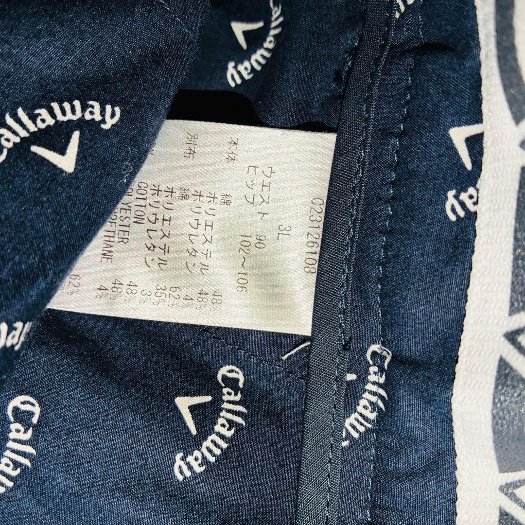 未使用級　callaway キャロウェイ　ギンガムチェック　サイドライン　総柄