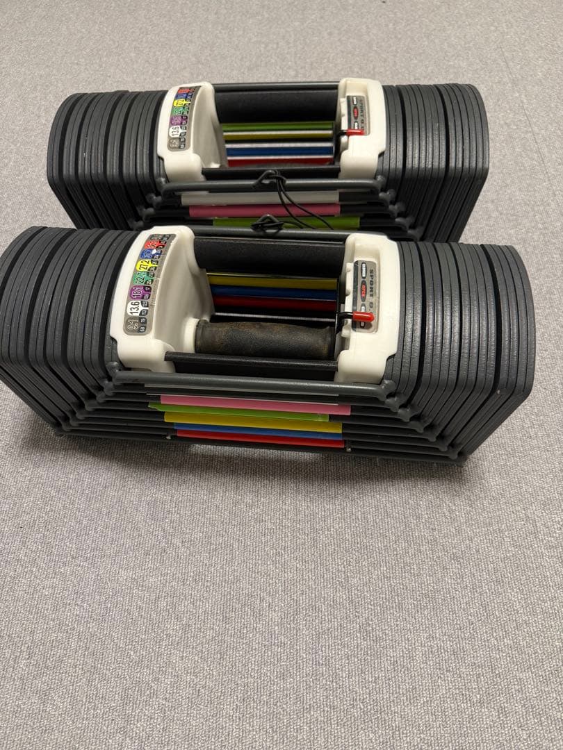 可変式ダンベル ブロックダンベル40kg ×2
