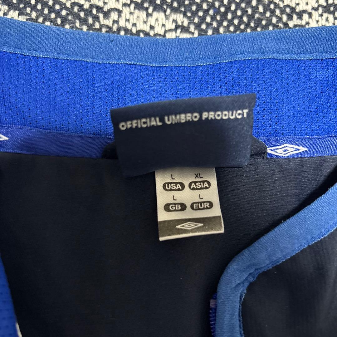 エヴァートン 05/06 Umbro ハーフジップs/s top