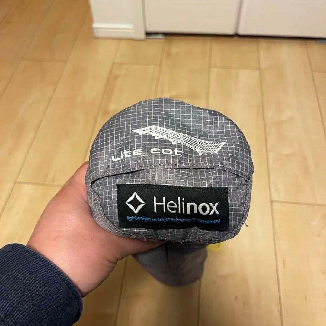 青*様 【美品】Helinox ライトコット グレー ヘリノックス