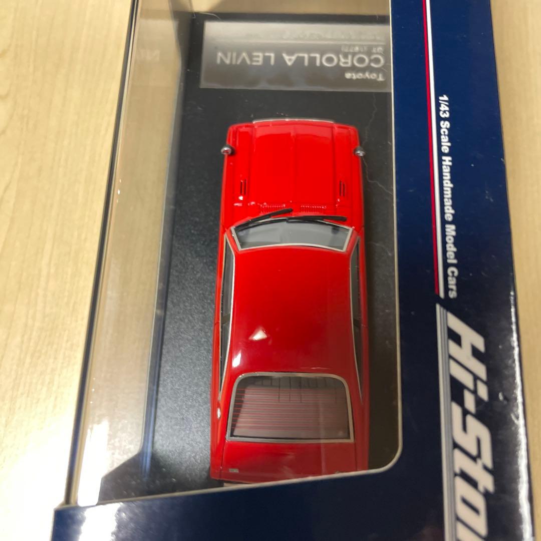 未開封 Hi-Story 1/43 カローラレビン GT 1977 スピカレッド