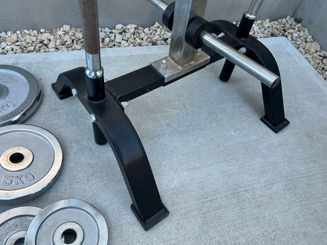ファイティングロード　 プレートラック　他プレートなど　計55kg 28mm