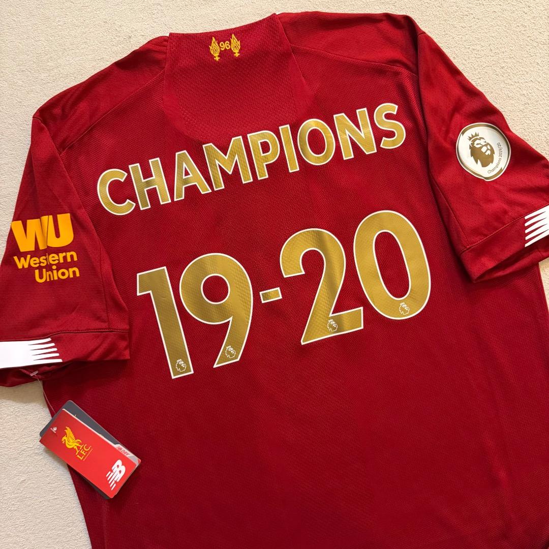 【新品タグ付き】リバプール 19-20 プレミアリーグ優勝記念 ユニフォーム