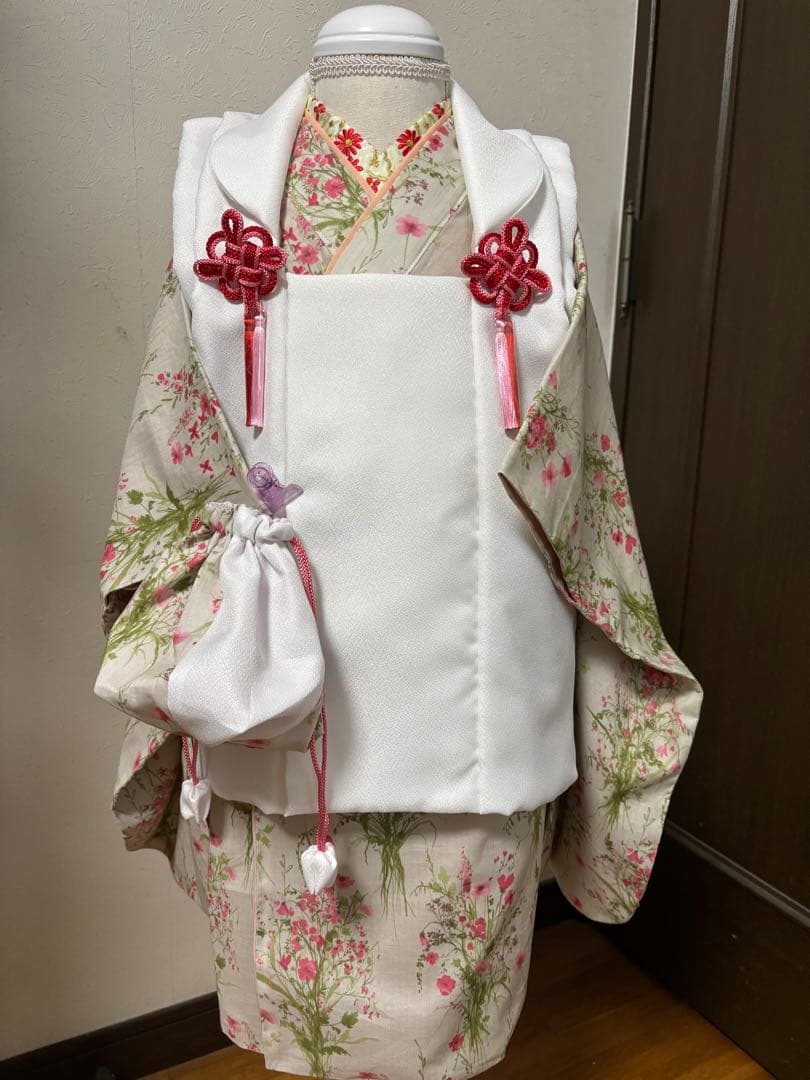 七五三　着物セット　ハンドメイド