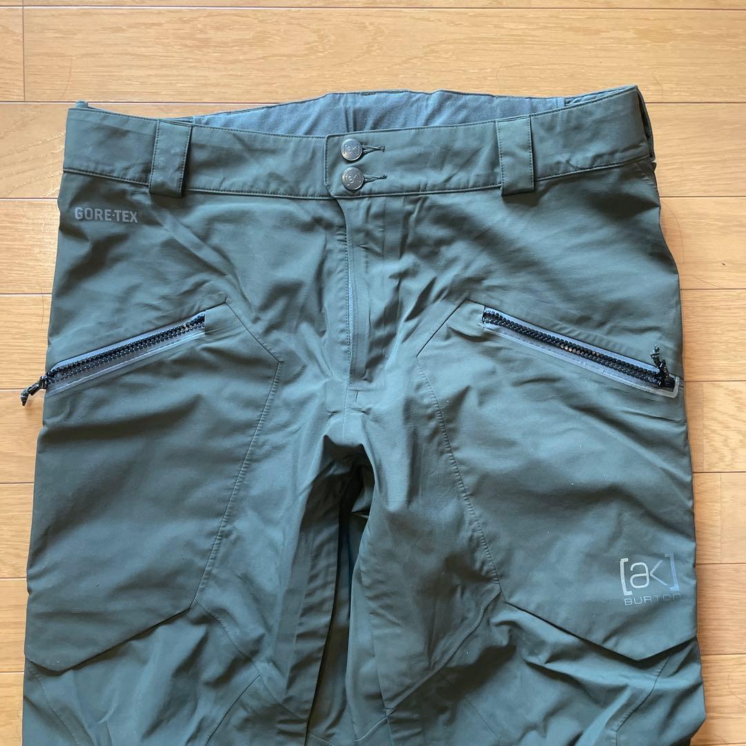 Burton [ak] GORE-TEX スノーボード　ウェア下 カーキ L