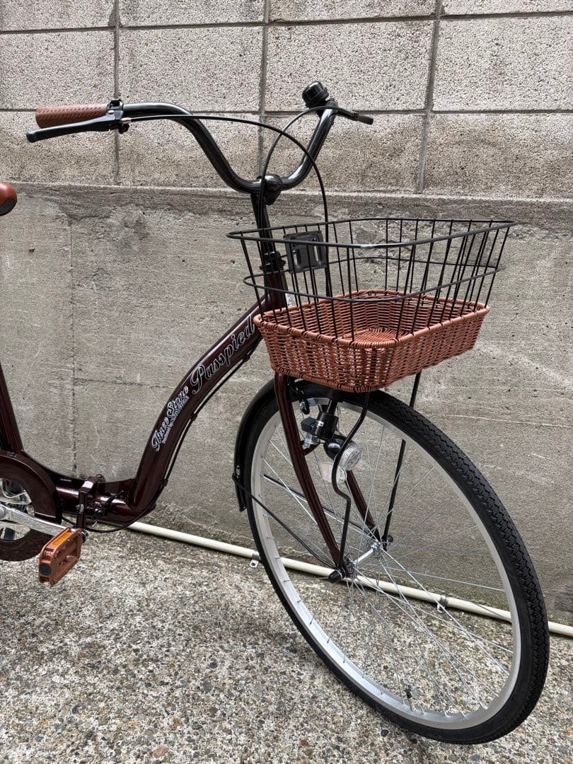 【引取希望】シティサイクル 26インチ カゴ・鍵・ライト付き 自転車 ママチャリ