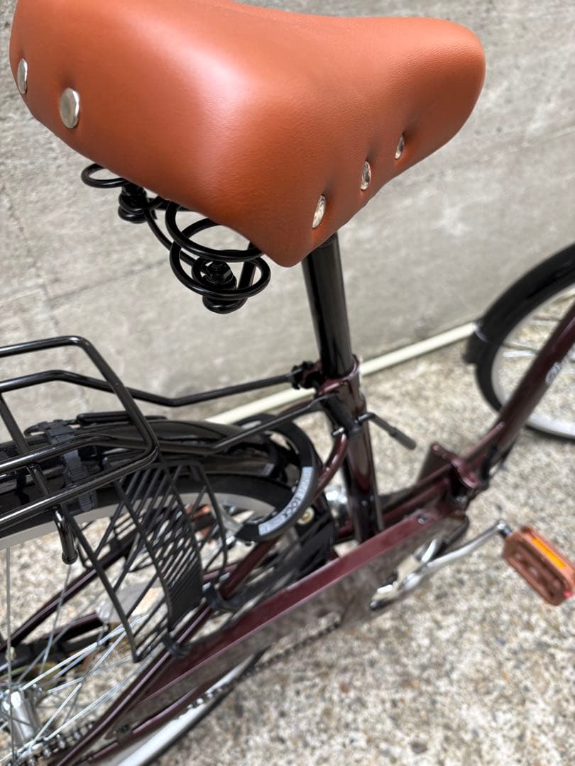 【引取希望】シティサイクル 26インチ カゴ・鍵・ライト付き 自転車 ママチャリ