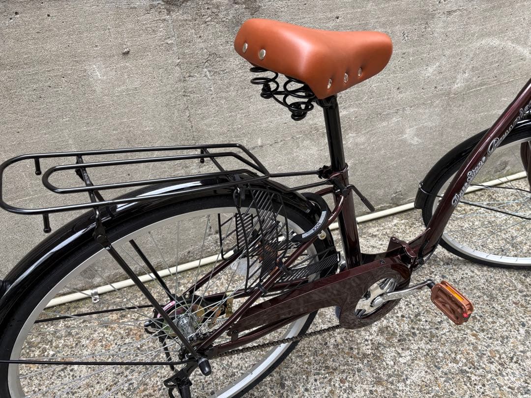 【引取希望】シティサイクル 26インチ カゴ・鍵・ライト付き 自転車 ママチャリ
