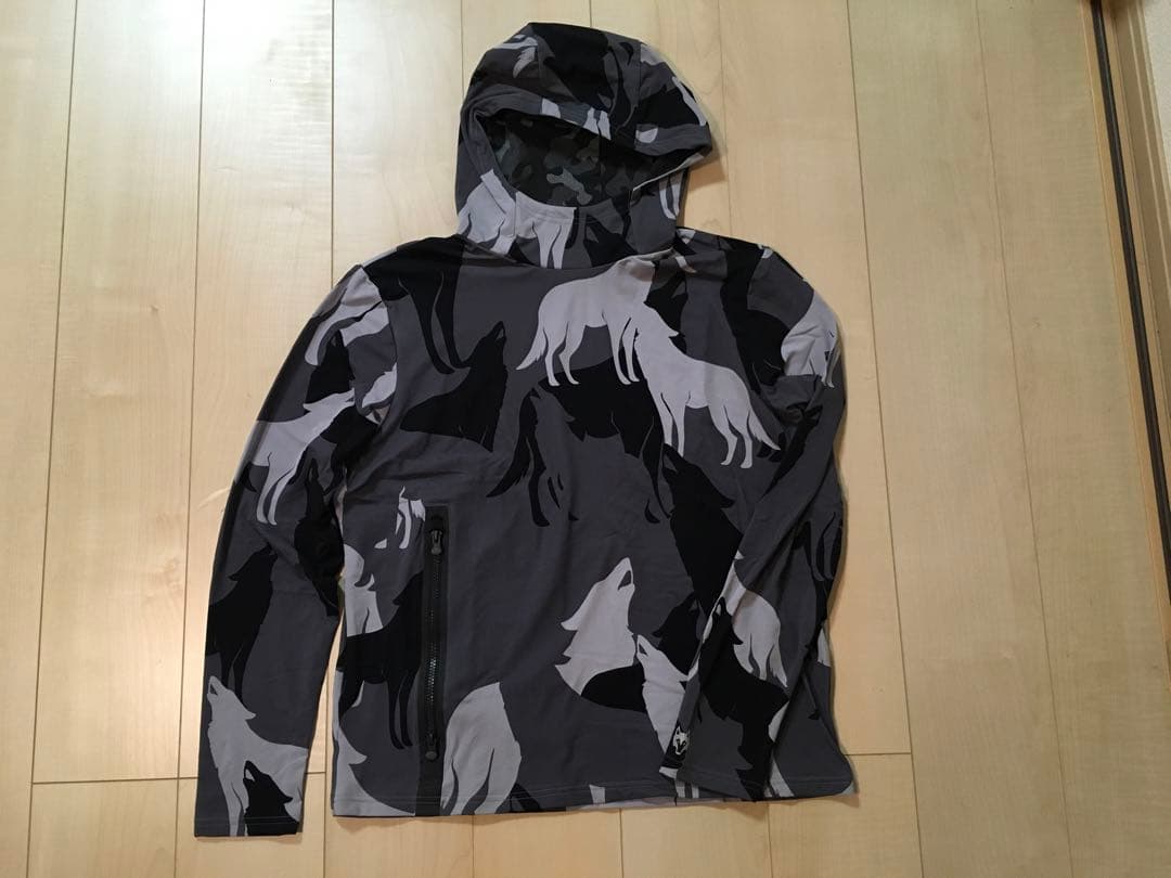 GREYSON グレイソン Cokato wolf柄 パーカー M（L）