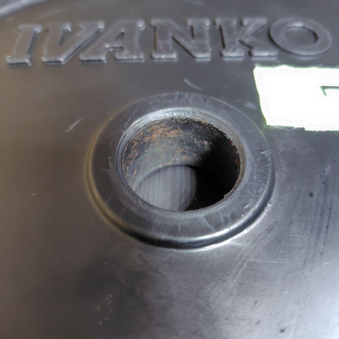 IVANKO 5kg 4枚 ラバーダンベルプレート ② 28mm イヴァンコ
