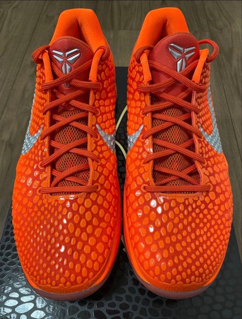 NIKE コービー6 プロトロトータルオレンジ 27.5㎝