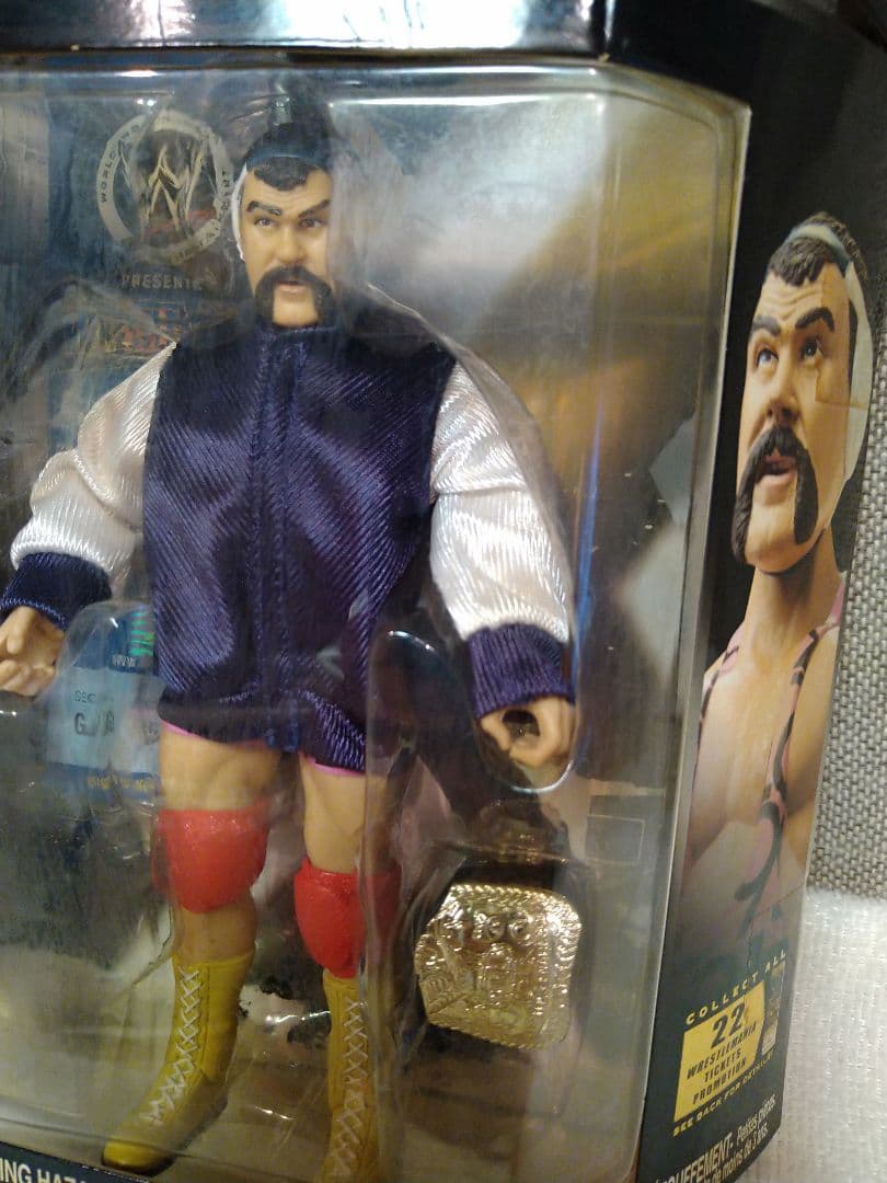 未開封　WWE　新日　クラシックシリーズ！リック．スタイナー　特典アリ