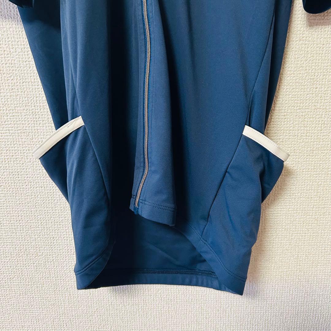 ■新品■ おまけ付　カペルミュール　サイクルジャージ Mサイズ 半袖　ネイビー
