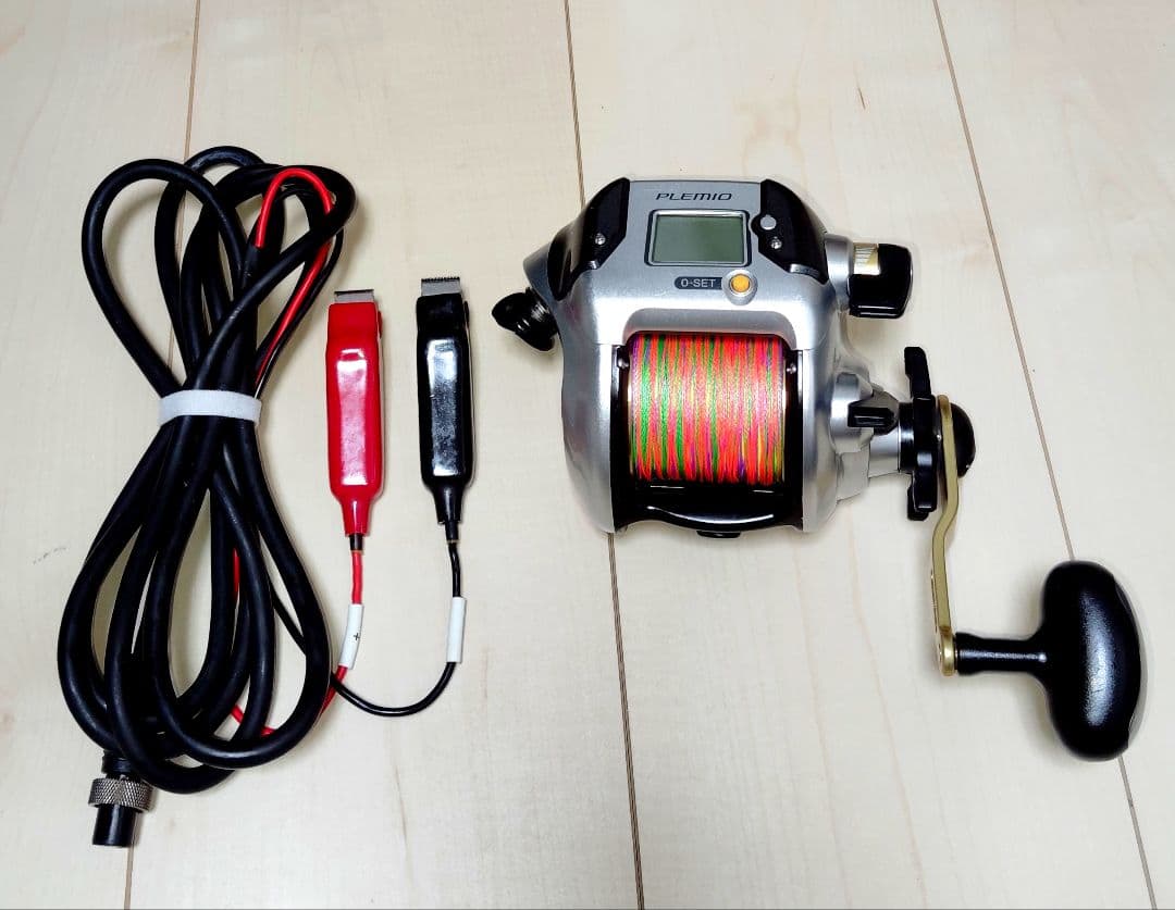 シマノ 電動リール 電動丸 プレミオ3000 美品