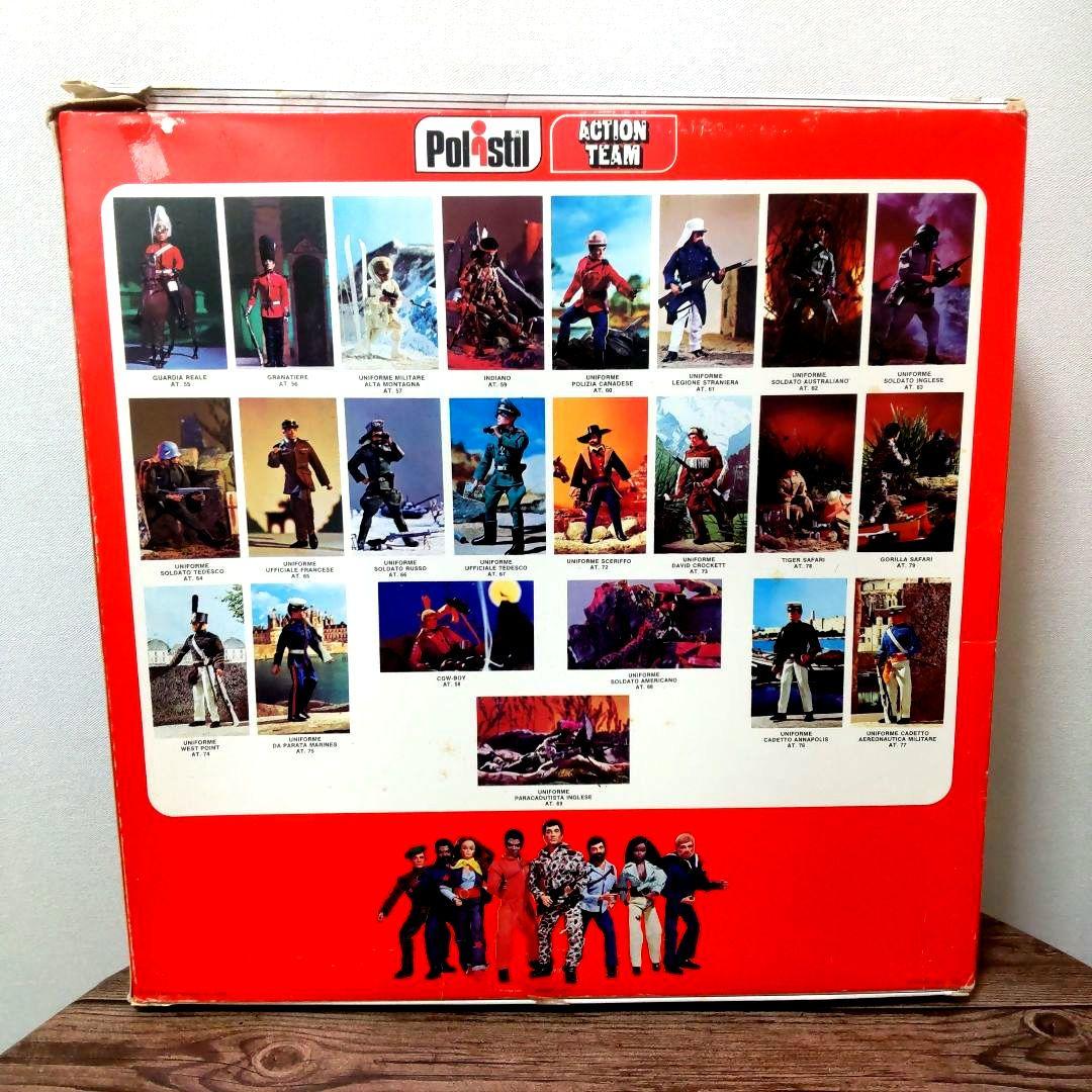 ビンテージ　GIJOE イタリア版 INDIANO　1977 ポリスティル社