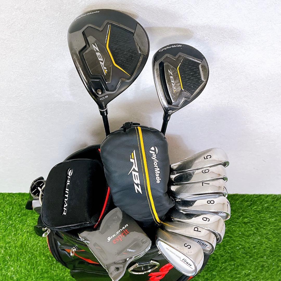 【希少レフティ】テーラーメイド　RBZ BLACK US ゴルフセット　左利き用