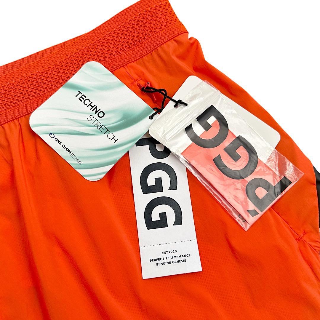 154 新品タグ付き PGG ストレッチ ハーフパンツ ショートパンツ 6 LL