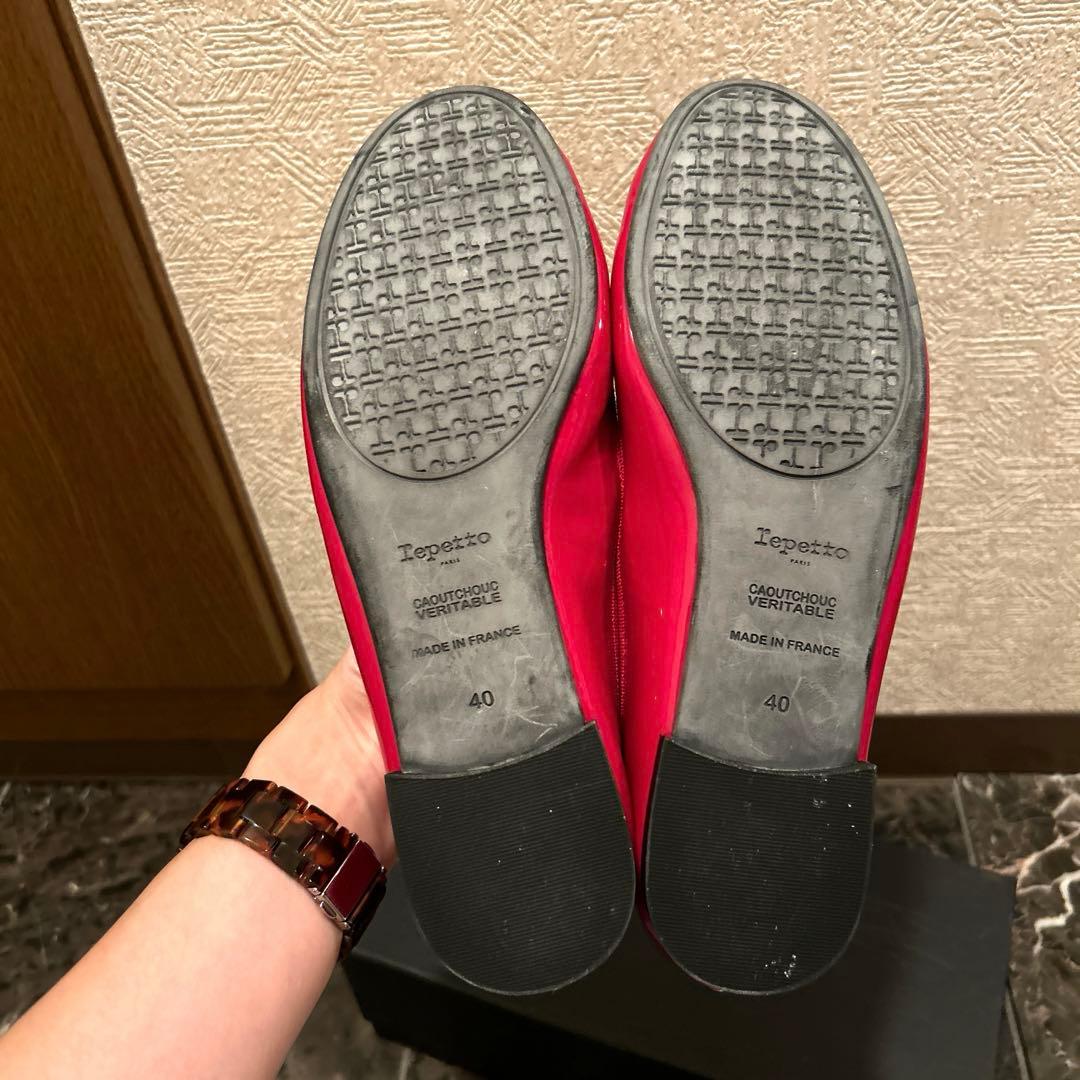 【repetto】未使用 新品 バレエシューズ レインシューズ 40サイズ